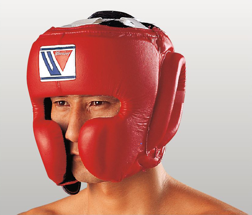 WINNING Boxing Head Gear FG-2900 Training Blue Medium Size Made in Japan NEW 